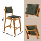 Conjunto Com 2 Banquetas Eva Moderna