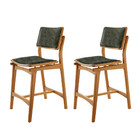 Conjunto Com 2 Banquetas Eva Moderna