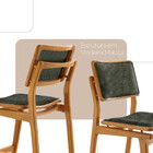 Conjunto Com 2 Banquetas Eva Moderna