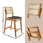 Conjunto Com 2 Banquetas Eva Premium