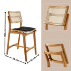 Conjunto Com 2 Banquetas Eva Premium