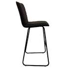 Conjunto Com 2 Banquetas Fixas Marilyn Preto