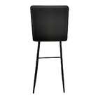 Conjunto Com 2 Banquetas Fixas Marilyn Preto