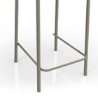 Conjunto Com 2 Banquetas Genova Nickel E Preto