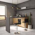 Conjunto Com 2 Banquetas Giratórias Fae Preto