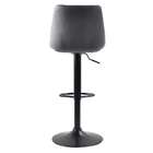 Conjunto Com 2 Banquetas Giratórias Kinney Cinza