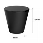 Conjunto Com 2 Banquetas Im In Home Preto/cinza