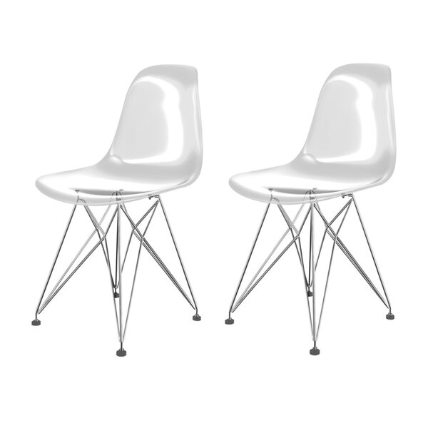 Conjunto Com 2 Cadeira Para Sala De Jantar Eames Pc Eiffel Tr