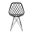 Conjunto Com 2 Cadeira Para Sala De Jantar Kayla Eiffel  Preto