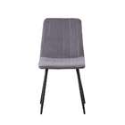 Conjunto Com 2 Cadeiras Adriana Cinza