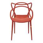 Conjunto Com 2 Cadeiras Allegra Laranja