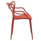 Conjunto Com 2 Cadeiras Allegra Laranja