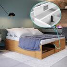 Conjunto Com 2 Cadeiras Ande Cinza E Amêndoa