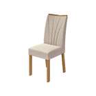 Conjunto Com 2 Cadeiras Apogeu Linho Bege E Amêndoa Clean