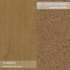 Conjunto Com 2 Cadeiras Apogeu Sintético Caramelo E Amêndoa C