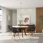 Conjunto Com 2 Cadeiras Apuí Preto