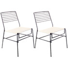 Conjunto Com 2 Cadeiras Aramadas Downy