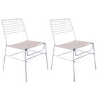 Conjunto Com 2 Cadeiras Aramadas Downy