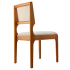 Conjunto Com 2 Cadeiras Bali Em Madeira Maciça Para Sala De J