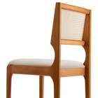 Conjunto Com 2 Cadeiras Bali Em Madeira Maciça Para Sala De J