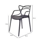 Conjunto Com 2 Cadeiras Berrini Cinza