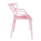 Conjunto Com 2 Cadeiras Berrini Rosa