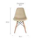 Conjunto Com 2 Cadeiras Charles Eames Fendi