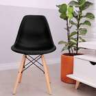 Conjunto Com 2 Cadeiras Charles Eames I Preto
