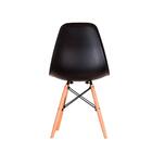 Conjunto Com 2 Cadeiras Charles Eames I Preto
