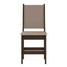 Conjunto Com 2 Cadeiras Clara Amêndoa E Savana