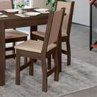 Conjunto Com 2 Cadeiras Clara Amêndoa E Savana