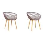 Conjunto Com 2 Cadeiras Clarice Camurça