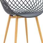 Conjunto Com 2 Cadeiras Clarice Preto