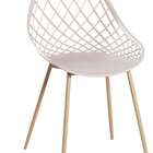 Conjunto Com 2 Cadeiras Cloe Nude