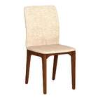 Conjunto Com 2 Cadeiras Darwin Palha E Café