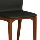 Conjunto Com 2 Cadeiras Darwin Preto E Café