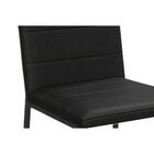 Conjunto Com 2 Cadeiras De Cozinha Amsterdã Cromado E Capucci