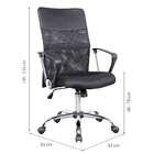 Conjunto Com 2 Cadeiras De Escritório Diretor Giratórias Vanc