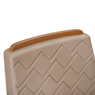 Conjunto Com 2 Cadeiras De Jantar Estofada Lidia Cor Freijó V