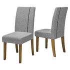 Conjunto Com 2 Cadeiras De Jantar Linho Multimóveis Cr50042
