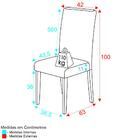 Conjunto Com 2 Cadeiras De Jantar Multimóveis Cr50037