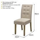 Conjunto Com 2 Cadeiras De Jantar Multimóveis Cr50040