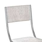 Conjunto Com 2 Cadeiras Dubbo Palha E Cromado