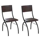 Conjunto Com 2 Cadeiras Dubbo Tabaco E Preto