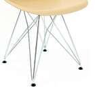 Conjunto Com 2 Cadeiras Eames Bege