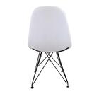 Conjunto Com 2 Cadeiras Eames Botonãª Eiffel Branca Empório