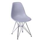 Conjunto Com 2 Cadeiras Eames Cinza
