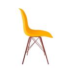 Conjunto Com 2 Cadeiras Eames Tower Amarela Empório  Base Cob