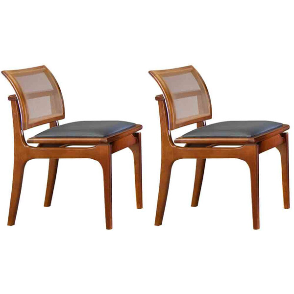 Conjunto Com 2 Cadeiras Ellis Mobillare