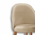 Conjunto Com 2 Cadeiras Em Madeira Ester Turim/ Imbuia Natural